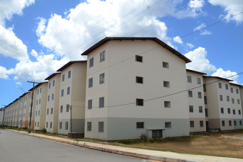 Residenciais Parque das Algarobas I, II e III serão entregues 2 de fevereiro (Foto: Aristeu Chagas)