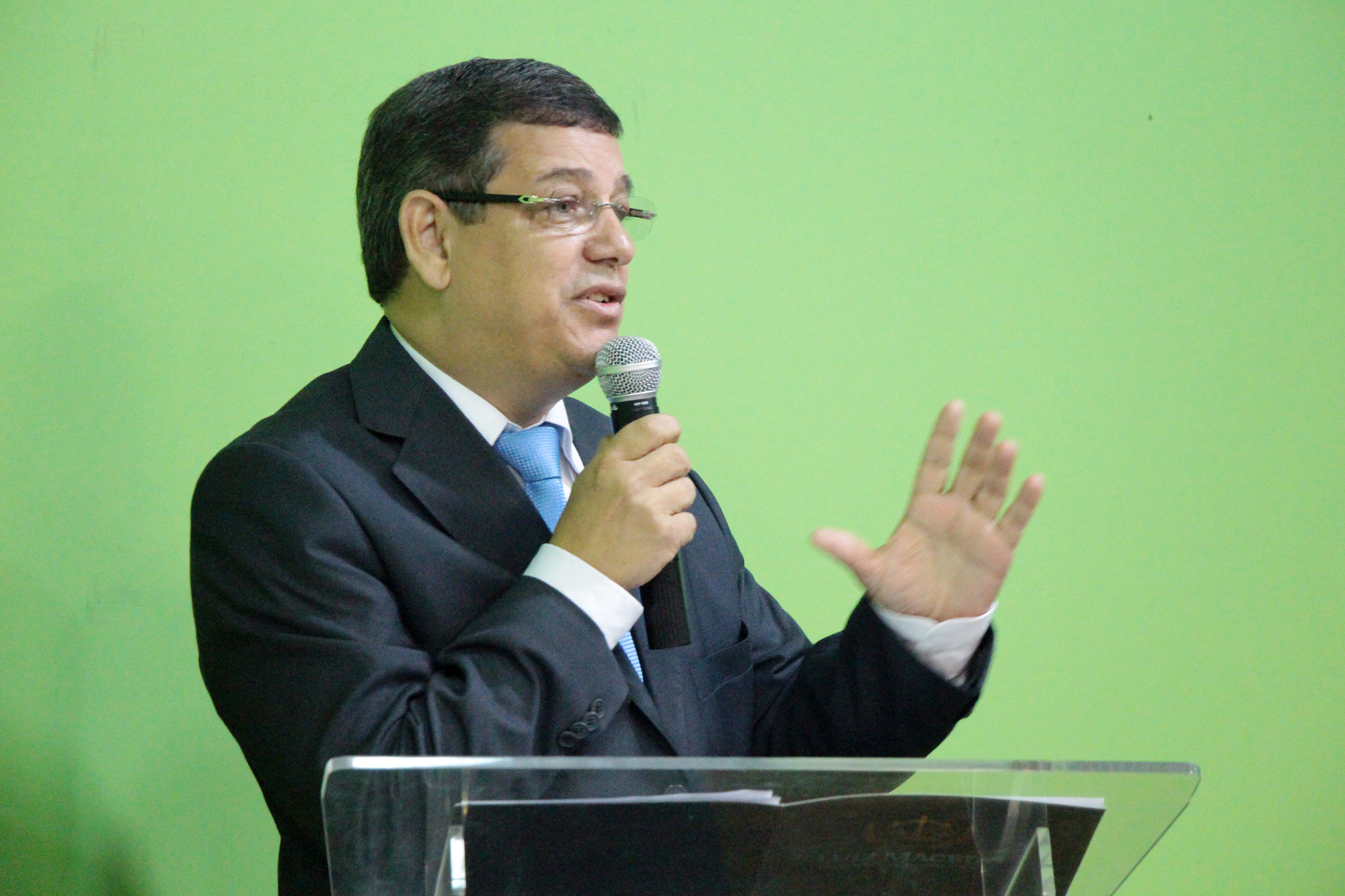 Luiz Macedo, presidente do PSB e da Limpec