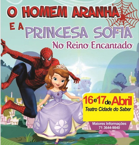 O espetáculo será apresentado nos dias 16 e 17 de abril, às 16 horas, e as entradas custam R$20 (inteira) e R$10 (meia)