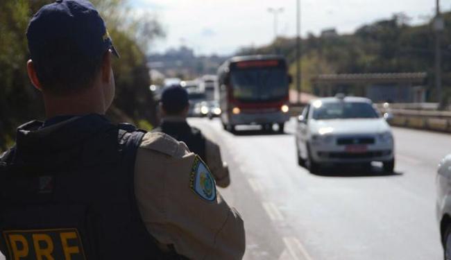 Nas rodovias federais, o policiamento será feito pela Polícia Rodoviária Federal (PRF) (Foto: Divulgação | Polícia Rodoviária Federal)