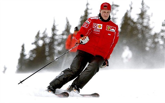 Michael Schumacher sofreu acidente em pista de esqui em 2013 (Foto: AFP)