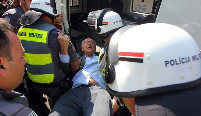 Suplicy foi acusado de desobediência e obstrução da Justiça (Foto: Sérgio Castro | Estadão Conteúdo)