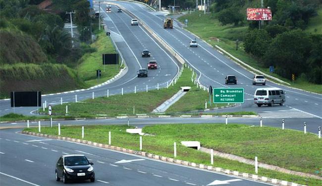 Rodovia BA-093 é administrada pela Concessionária Bahia Norte (Foto: Divulgação l Concessionária Bahia Norte)