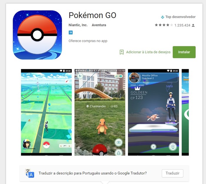 Jogo já foi lançado na loja do Android (Foto: Reprodução)