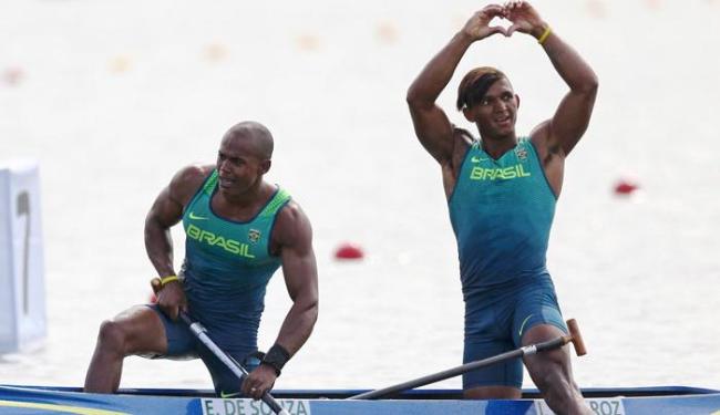 saquias se tornou o primeiro brasileiro a ganhar 3 medalhas numa mesma Olimpíada (Foto: Marcos Brindicci | Reuters)