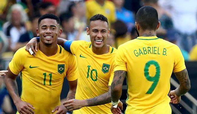 Brasi não só aplicou uma goleada no adversário como apresentou um jogo bonito (Foto: Leonhard Foeger | Ag. Reuters)