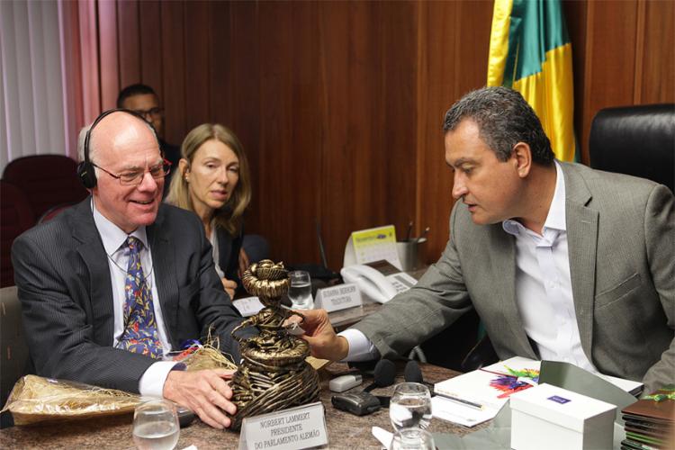 Ações conjuntas nas áreas educacional e cultural também deverão ser firmadas (Foto: Carla Ornelas/Gov-BA)