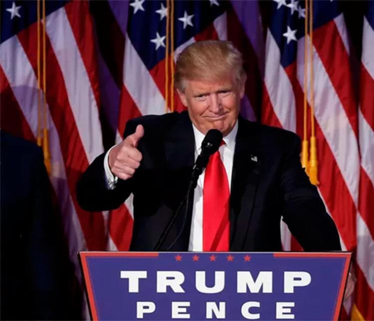 Vitória de Trump foi anunciada às 4h32 da madrugada (Foto: Mike Segar/Agência Reuters)