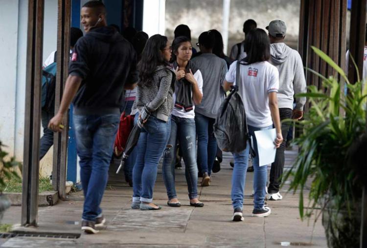 A MP da Reforma do Ensino Médio estabelece que a jornada escolar deve ser 'progressivamente ampliada', mas não dá prazo (Foto: Joá Souza | Ag. A TARDE)