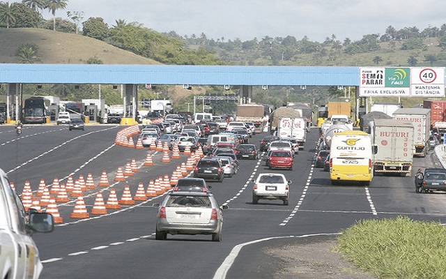 Automóveis passarão a pagar R$4,50 na BR-116 e R$2,50 na BR-324 (Foto: Divulgação)