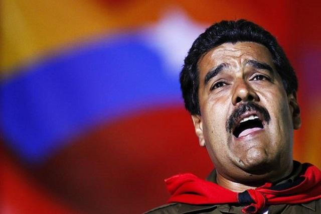 O Presidente Nicolás Maduro determinou o fechamento da fronteira com o Brasil (Carlos Garcia Rawlins/Reuters/VEJA)