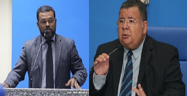 Os vereadores Jackson (PT) e Téo Ribeiro (PT) já anunciaram de público que irão disputar os votos que a deputada teve em Camaçari e suas lideranças (Foto: Montagem)