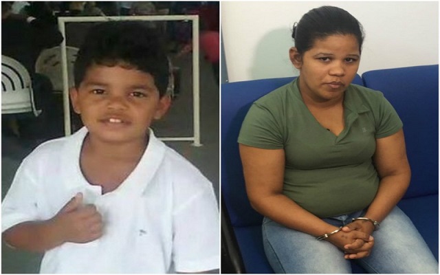 Foragida desde agosto de 2016, quando o comparsa foi preso pela polícia, ela se apresentou na companhia de um advogado na 18ª Circunscrição Policial (Delegacia de Camaçari) (Fotos: Reprodução e Marcelo Castro / Bocão News)