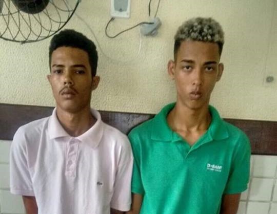 A bordo do veículo, estavam Felipe Rocha Alves e Victor da Silva Teixeira (conhecido como 'suco'), ambos de 18 anos