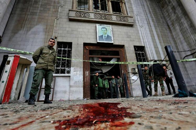 Muitas pessoas ficaram feridas no ataque (Foto: Agência AFP)