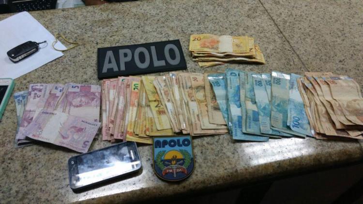 O homem ofereceu R$ 60 mil aos policiais para não ser conduzido à delegacia (Foto: Divulgação | Polícia Militar)