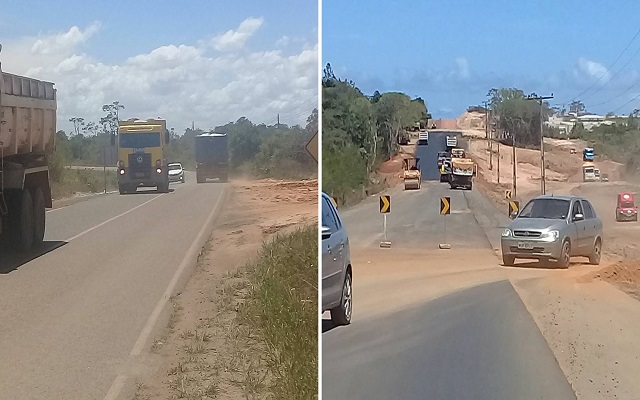 Antes conhecida por suas perigosas e sinuosas curvas, que tantas vidas já ceifou; após a conclusão, a estrada terá 50% a menos de curvas (Foto: CFF/Marcelo Franco) Antes conhecida por suas perigosas e sinuosas curvas, que tantas vidas já ceifou; após a conclusão, a estrada terá 50% a menos de curvas (Foto: CFF/Marcelo Franco)