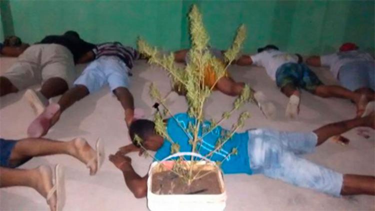 Grupo é suspeito de formação de quadrilha de tráfico de drogas no muncícipio (Foto: Reprodução | Blog do Eloilton Cajuhy)