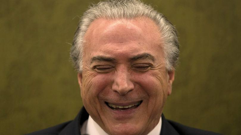 O personagem mais representado em bonecos queimados no Sábado da Aleluia foi o presidente do golpe