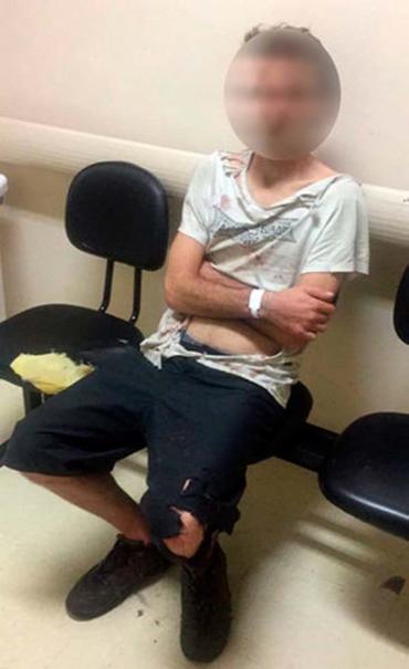 Andreas von Richthofen frequentando a Cracolândia (Foto: Reprodução | Record TV)