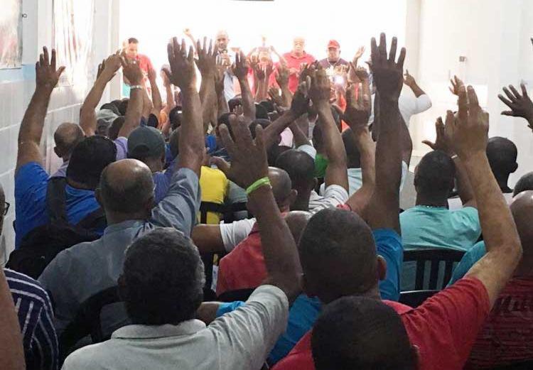 Sindicato dos vigilantes aprovou a greve em assembleia na última quinta, 18 (Foto: Divulgação | Sindivigilantes)