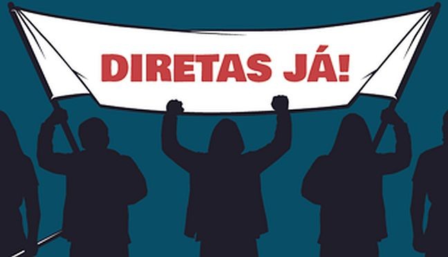 A única saída política para o Brasil é a eleição direta já