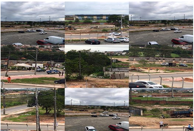 As barracas na região do Verde Ville foram removidas pela Prefeitura de Camaçari, dando lugar para várias críticas e reclamações dos comerciantes e da bancada oposicionista no município (Foto: Facebook/Danival Dias)