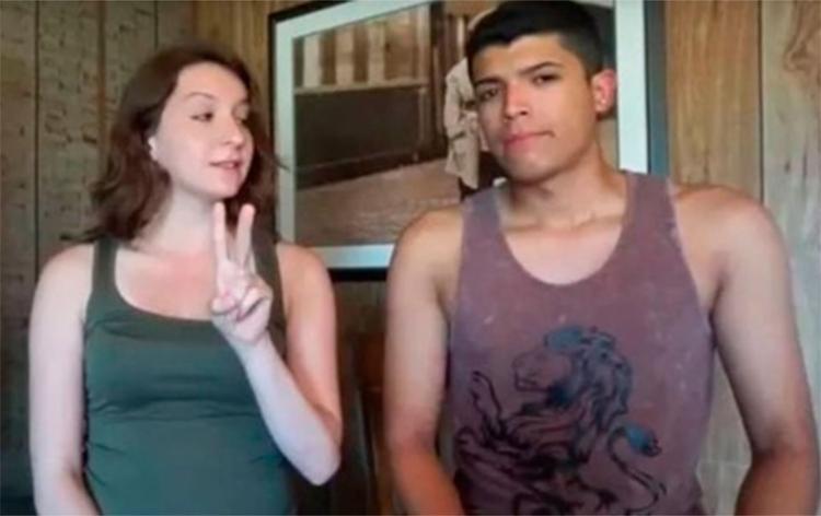 O casal fazia uma transmissão ao vivo quando o acidente ocorreu (Foto: Reprodução | YouTube)