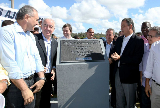 O governador Rui Costa inaugurou oficialmente o trecho de 19 quilômetros entre o município de Camaçari e a Estrada do Coco (BA-099) (Foto: Manu Dias/GOVBA) O governador Rui Costa inaugurou oficialmente o trecho de 19 quilômetros entre o município de Camaçari e a Estrada do Coco (BA-099) (Foto: Manu Dias/GOVBA)