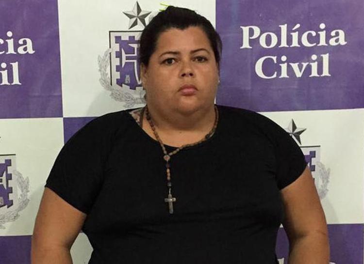 Marta Dias de Barros foi autuada em flagrante por homicídio qualificado (Foto: Divulgação | Polícia Civil)