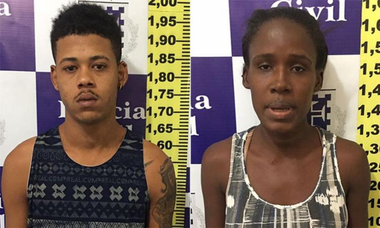 Edílson e Ana Célia pediram dinheiro para devolver celular furtado pela filha (Foto: Divulgação | Polícia Civi)