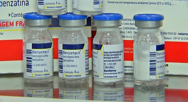 Antibiótico Benzetacil é temporariamente suspenso no país (Foto: Reprodução/TV Morena)