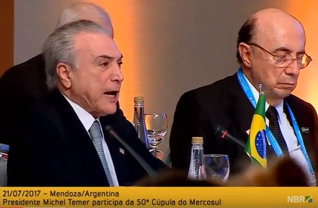 Em seu discurso, o presidente destacou a importância da aproximação entre os países do bloco