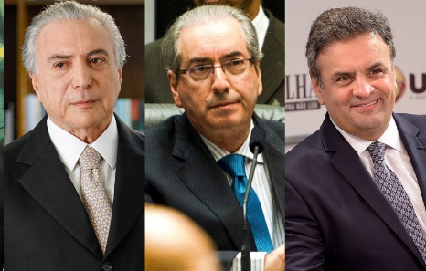 Os políticos mais impopulares hoje no Brasil são justamente três dos principais protagonistas do golpe de agosto do ano passado