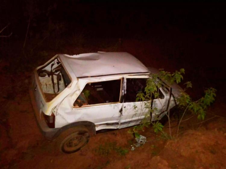Wesley Santana, 28 anos, foi arremessado para fora do carro (Foto: Reprodução | Blog do Sigi Vilares)