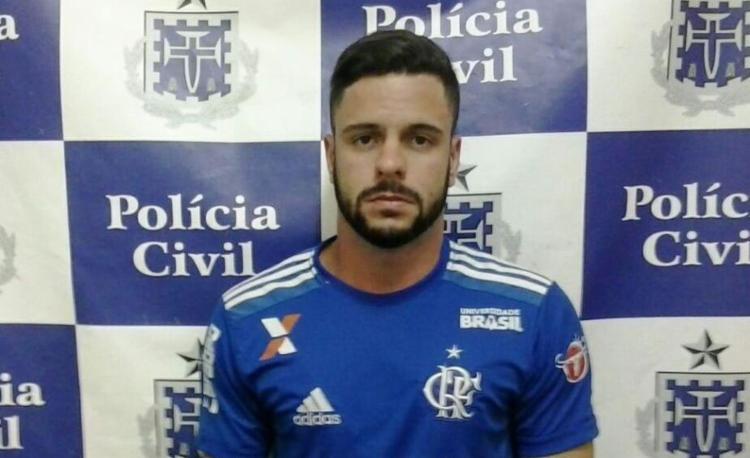 Thiago teria agredido o idoso durante uma briga de trânsito (Foto: Divulgação | Polícia Civil)