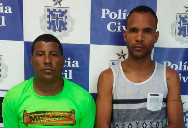 Os dois também são investigados por envolvimento com o tráfico de drogas (Foto: Divulgação | Polícia Civil)