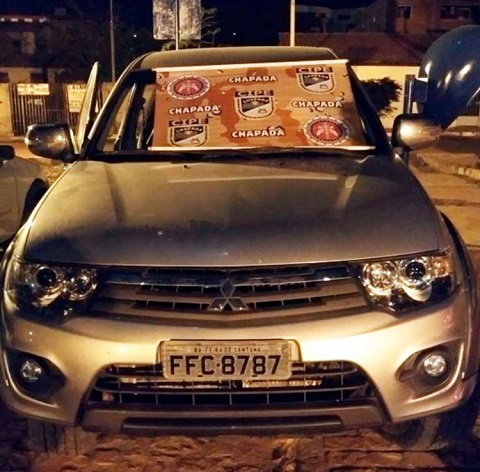 Gean Carlos estava em um carro modelo Triton, placa FFC-8787 (Foto: Divulgação | SSP-Ba)