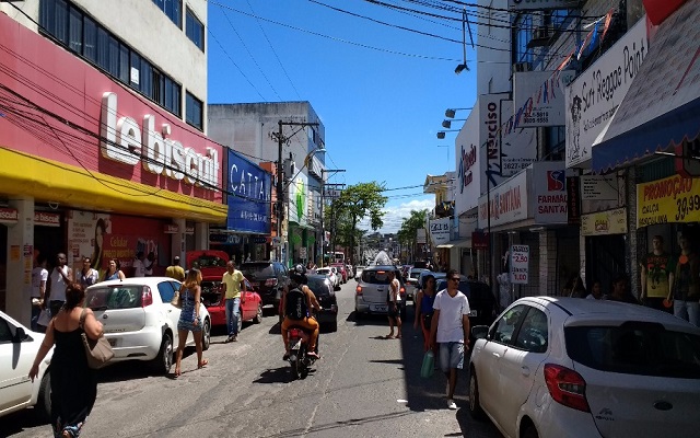 Centro de Camaçari (Foto: Lenielson Pita/Inovar Textos)