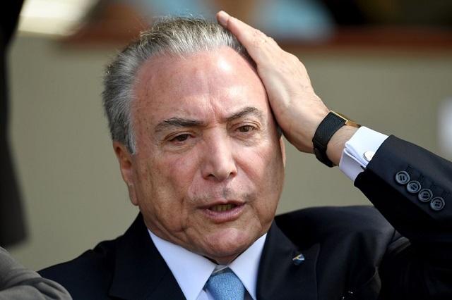 O presidente Michel Temer (Foto: Evaristo Sa/AFP)
