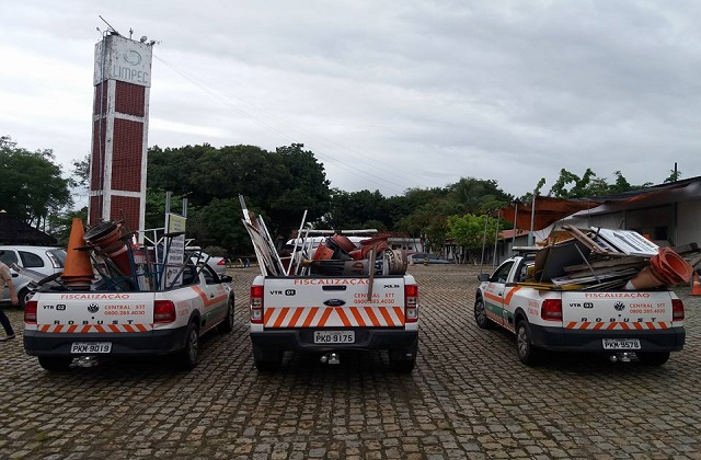 A operação da STT está sinalizada em conjunto com o 12° Batalhão Polícia Militar (Foto: Diculgação/STT) A operação da STT está sinalizada em conjunto com o 12° Batalhão Polícia Militar (Foto: Diculgação/STT)