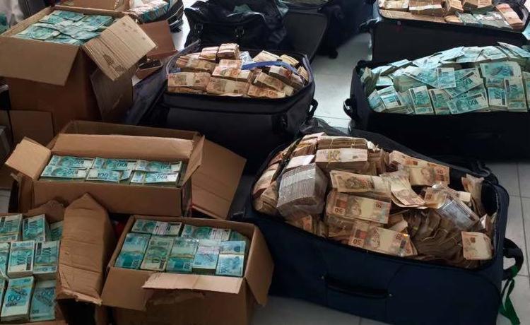 'Bunker' era usado para armazenagem de dinheiro em espécie (Foto: Divulgação | PF)