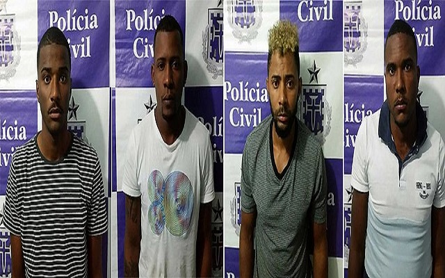 As vagas eram vendidas por R$ 4 mil cada; eles foram presos por extorsão e ameaça (Foto: Policia Civil/Divulgação)