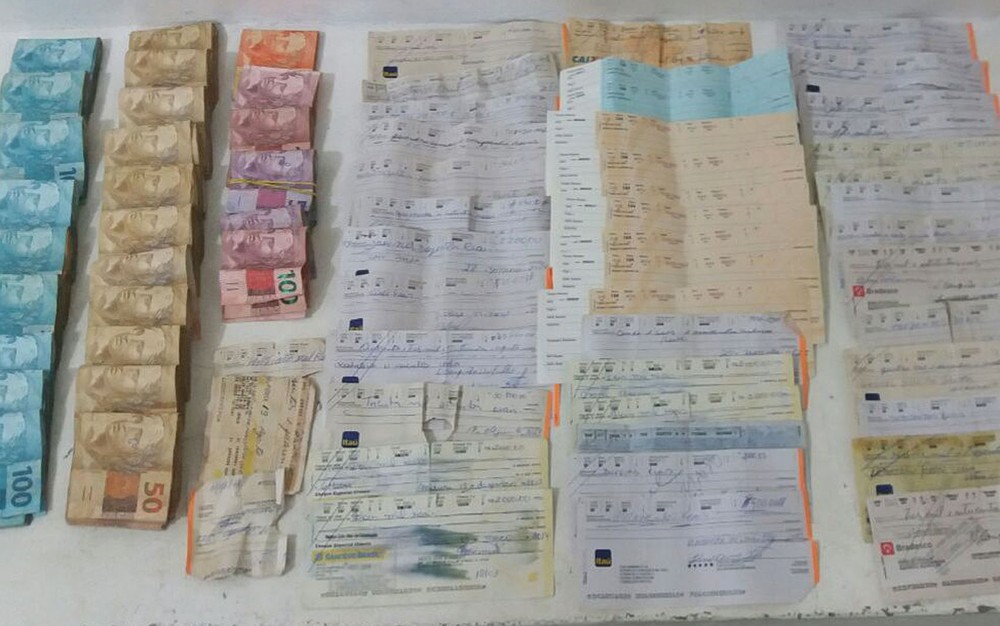 Origem do dinheiro será apurada pela Polícia Civil da Bahia (Foto: Divulgação / PM)