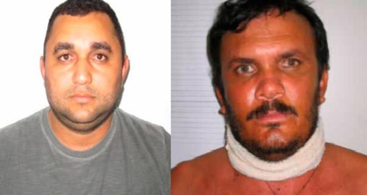 Jean Carlos e Aldenir Quirino faziam parte de uma quadrilha especializada em roubo a banco (Foto: Divulgação | SSP)