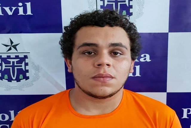 Lucas já tinha passagem por tráfico de drogas (Foto: Divulgação | PC-BA)