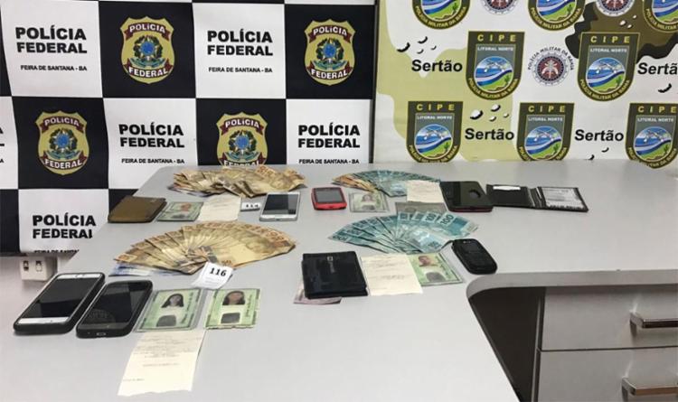 Prisões aconteceram na cidade de Santo Estevão, no interior da Bahia (Foto: Divulgação)