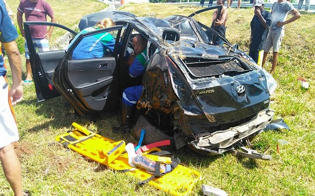 Acidente aconteceu na Estrada do Coco (BA O99)