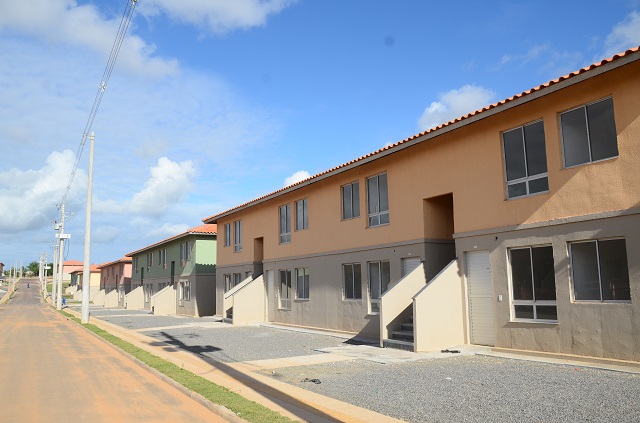 Conjunto habitacional Sítio Horizonte, do programa federal Minha Casa, Minha Vida, situado no bairro Verdes Horizontes