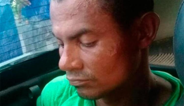 Rairone foi encaminhado à unidade policial de Belmonte (Foto: Reprodução | Blog do Pimenta)
